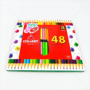 COLLEEN สีไม้ยาว 2 หัว 48 สี #787 <1/6>